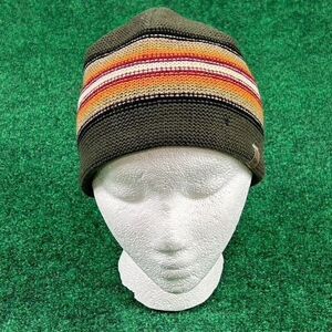 Outdoor Research Lambs Wool Multicolor Striped Beanie Hat Windstopper Unisex‎